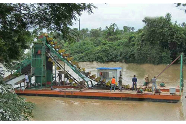出口老挝挖沙淘金船